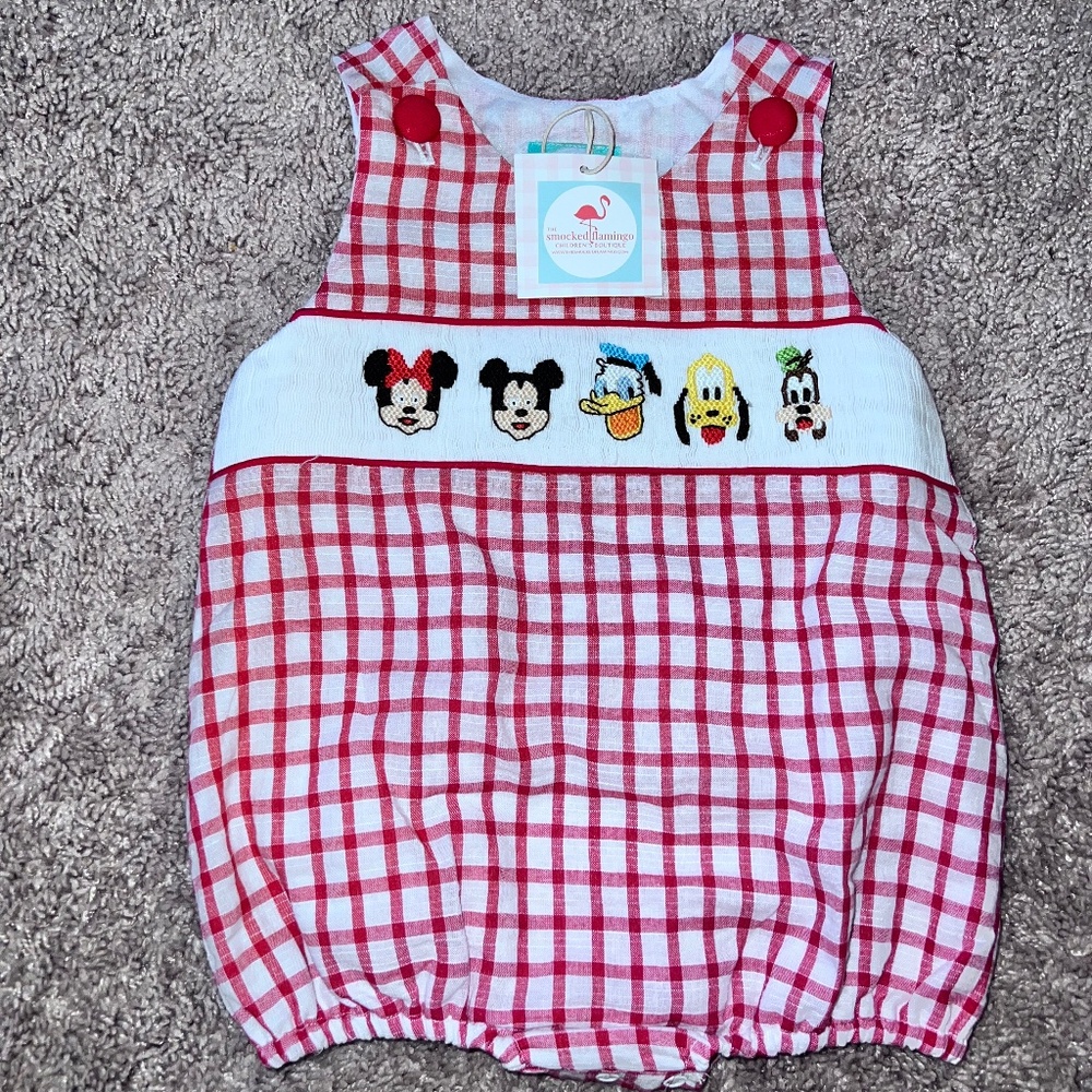 Disney Smocked One Piece
